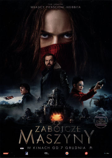Przód ulotki filmu 'Zabójcze maszyny'