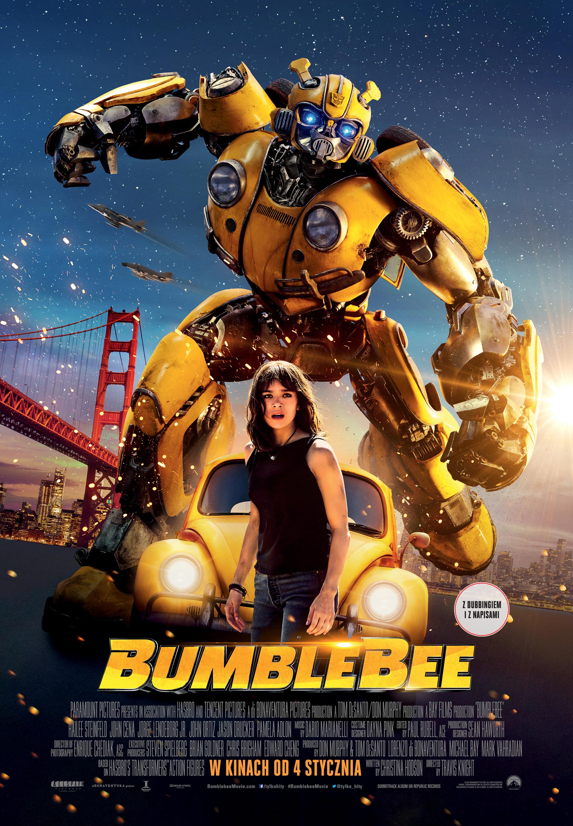 Polski plakat filmu 'Bumblebee'