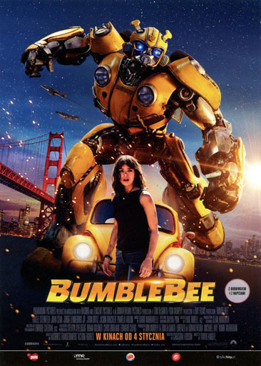 Przód ulotki filmu 'Bumblebee'