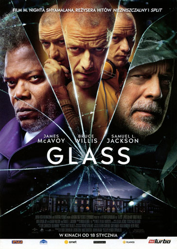 Przód ulotki filmu 'Glass'