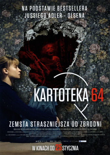 Przód ulotki filmu 'Kartoteka 64'