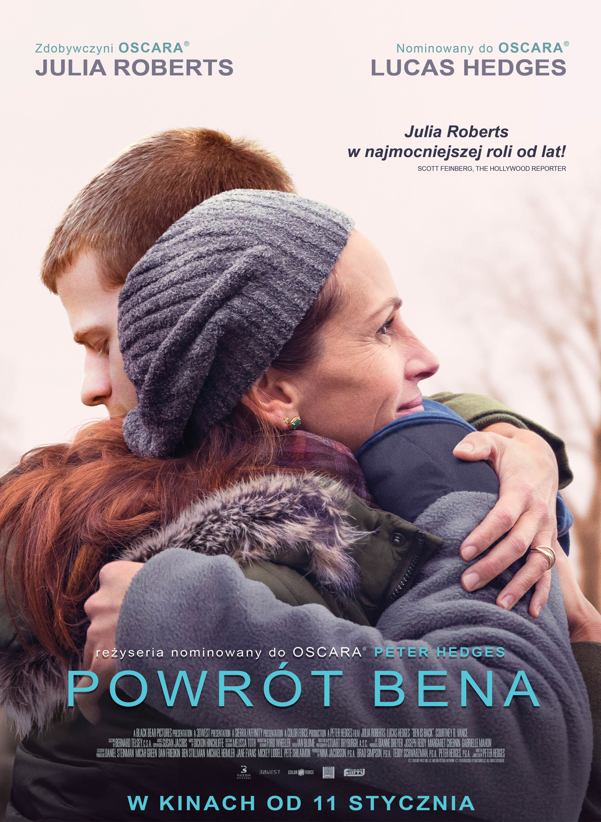 Polski plakat filmu 'Powrót Bena'