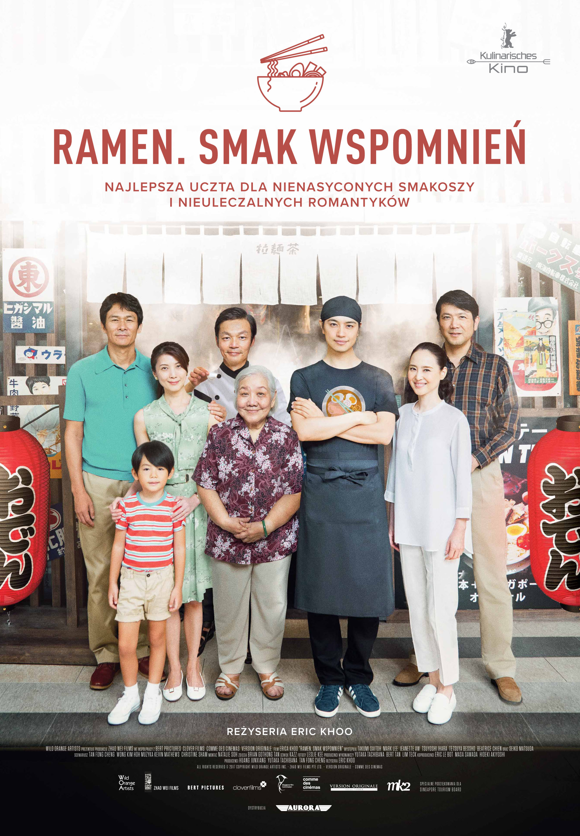 Polski plakat filmu 'Ramen. Smak wspomnień'