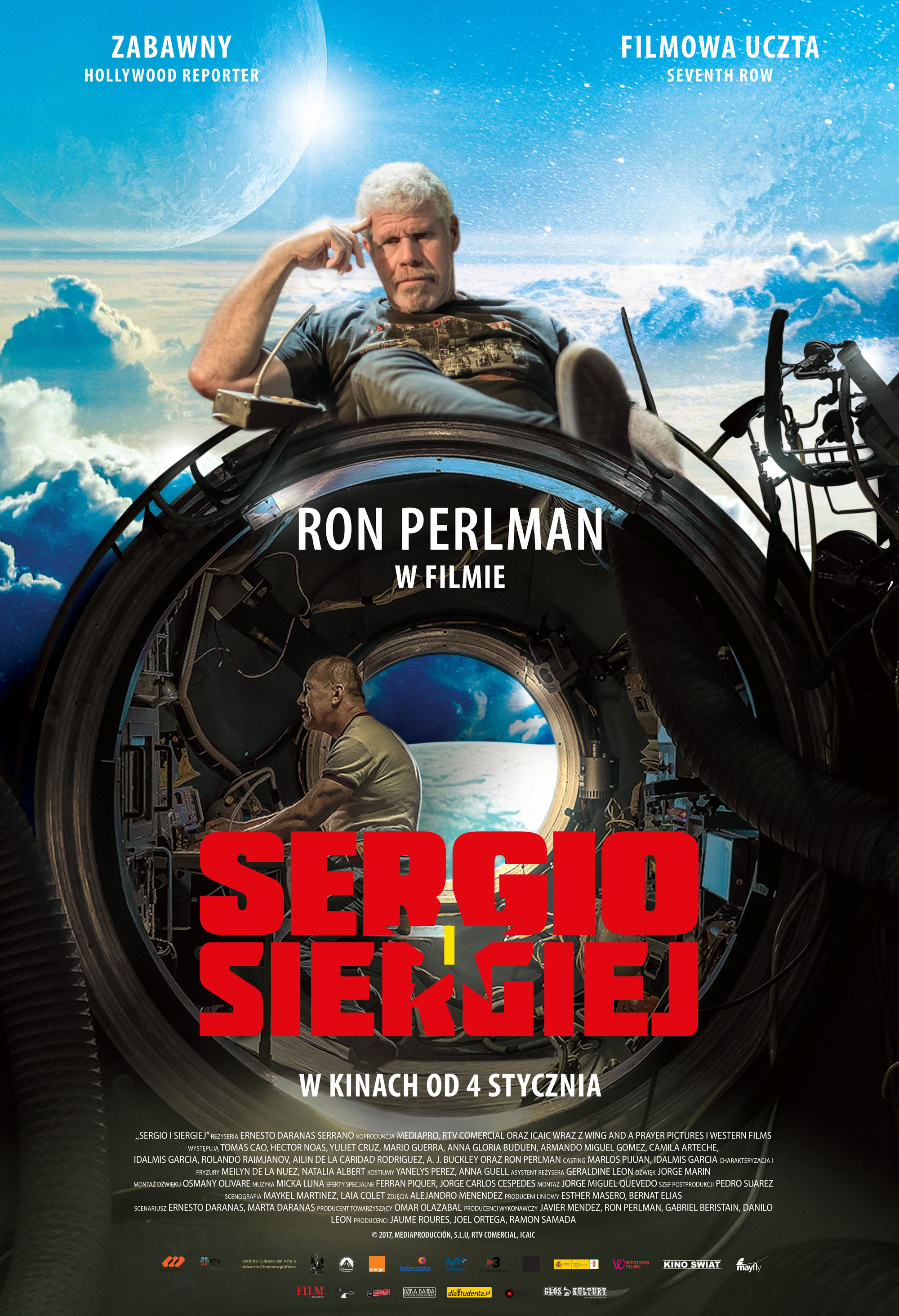 Polski plakat filmu 'Sergio i Siergiej'