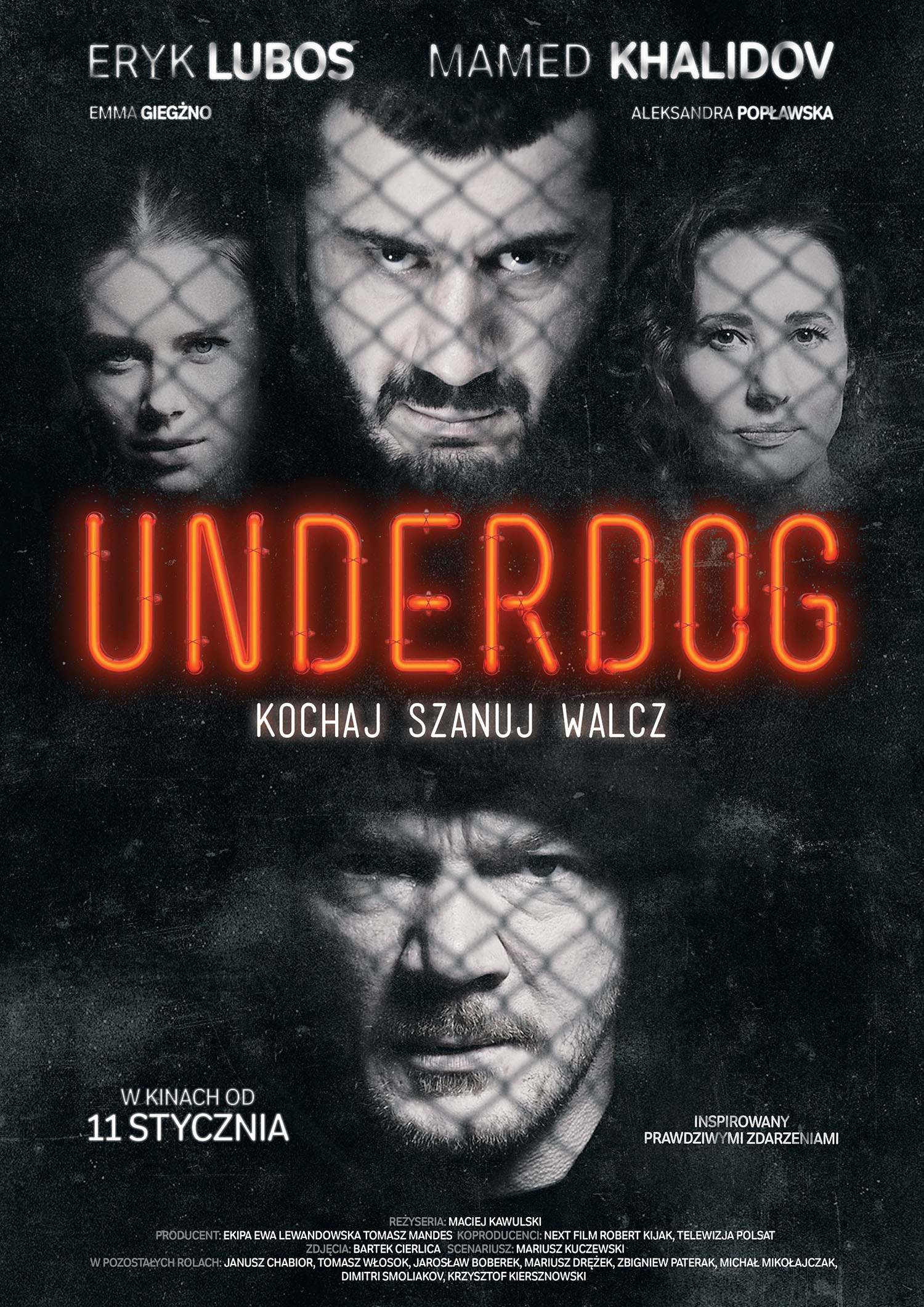 Polski plakat filmu 'Underdog'
