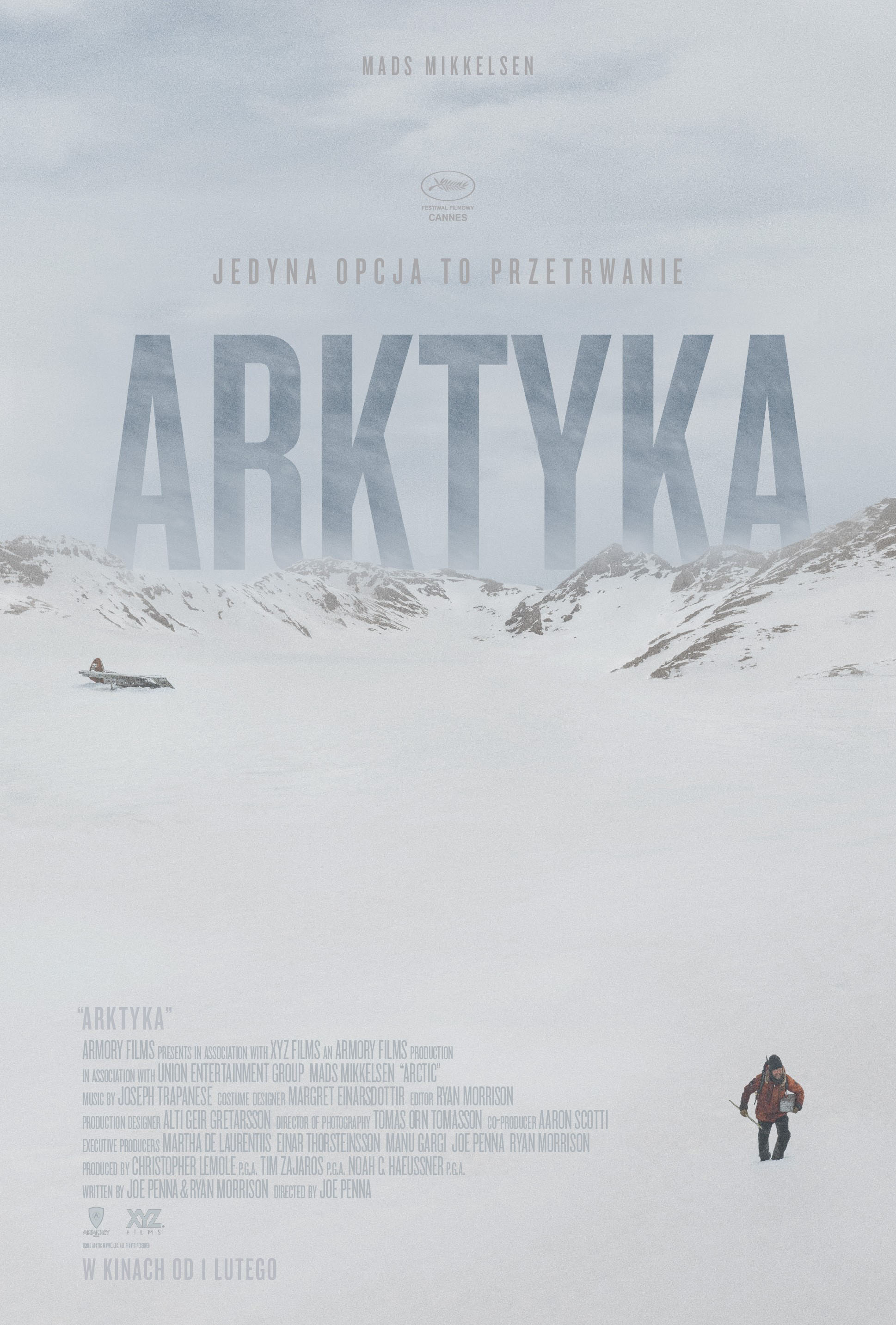 Polski plakat filmu 'Arktyka'