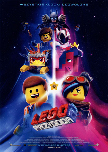 Przód ulotki filmu 'LEGO® PRZYGODA 2'