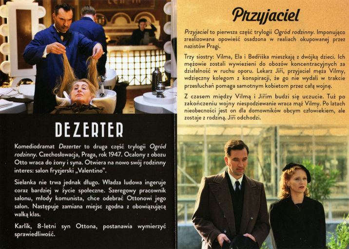Tył ulotki filmu 'Ogród rodzinny. Przyjaciel | Ogród rodzinny. Dezerter'