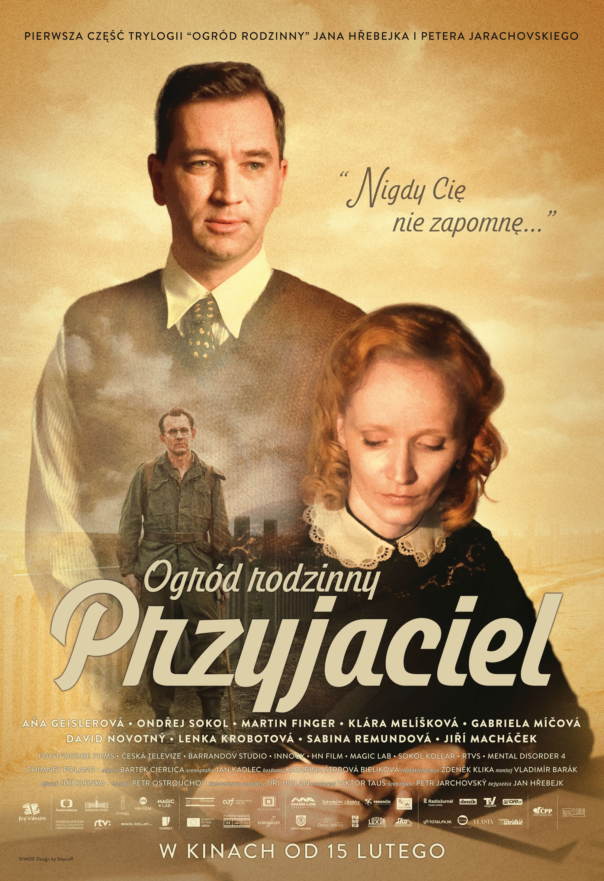 Polski plakat filmu 'Ogród rodzinny. Przyjaciel'