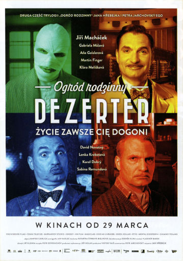 Przód ulotki filmu 'Ogród rodzinny. Dezerter'