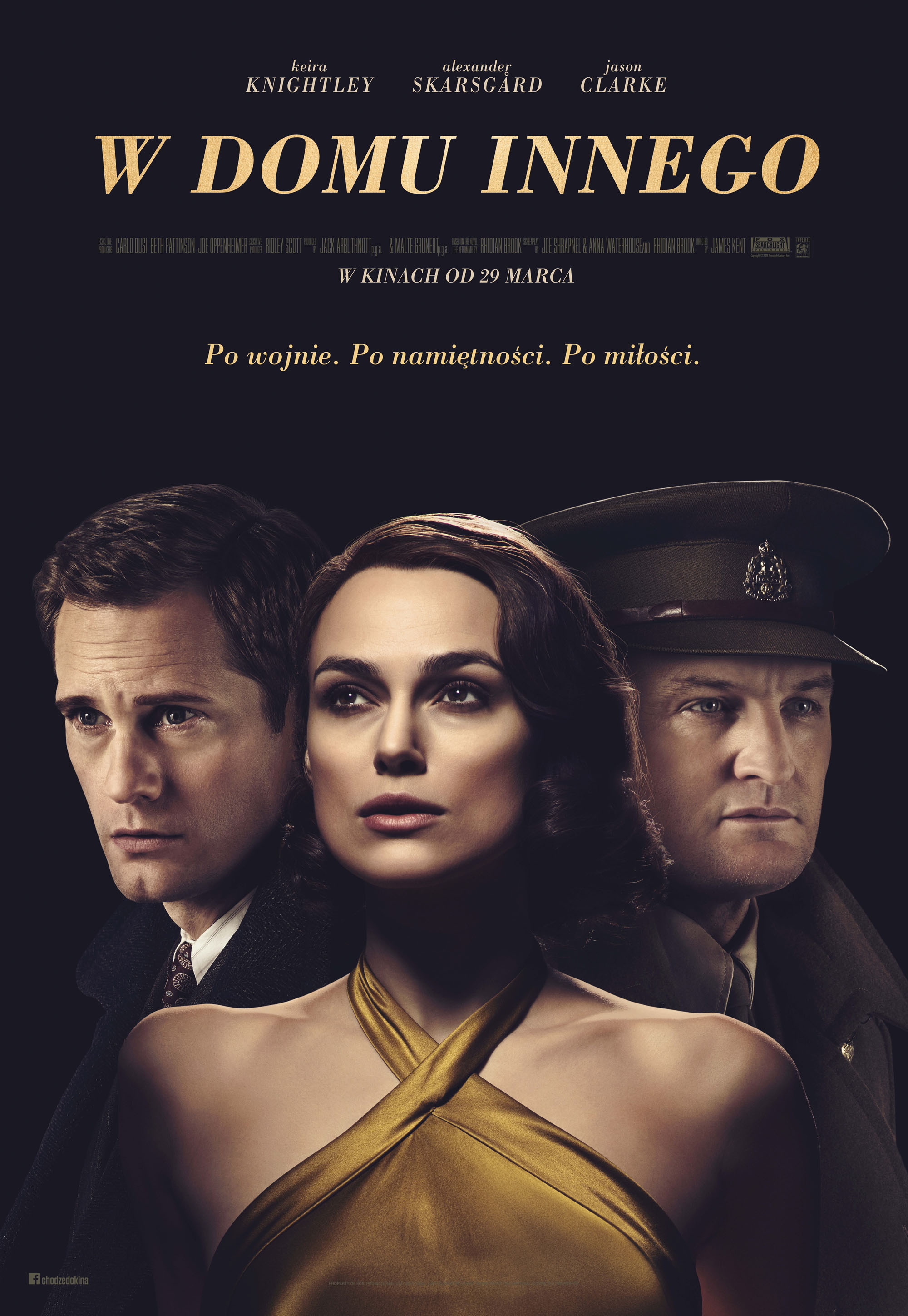 Polski plakat filmu 'W domu innego'
