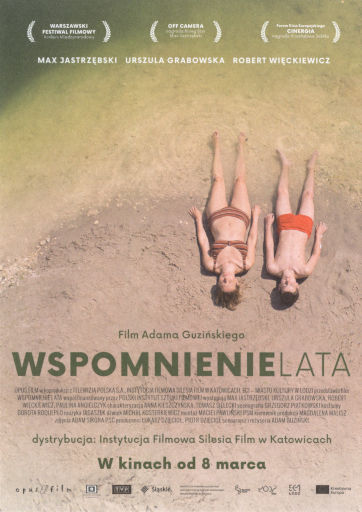Przód ulotki filmu 'Wspomnienie lata'