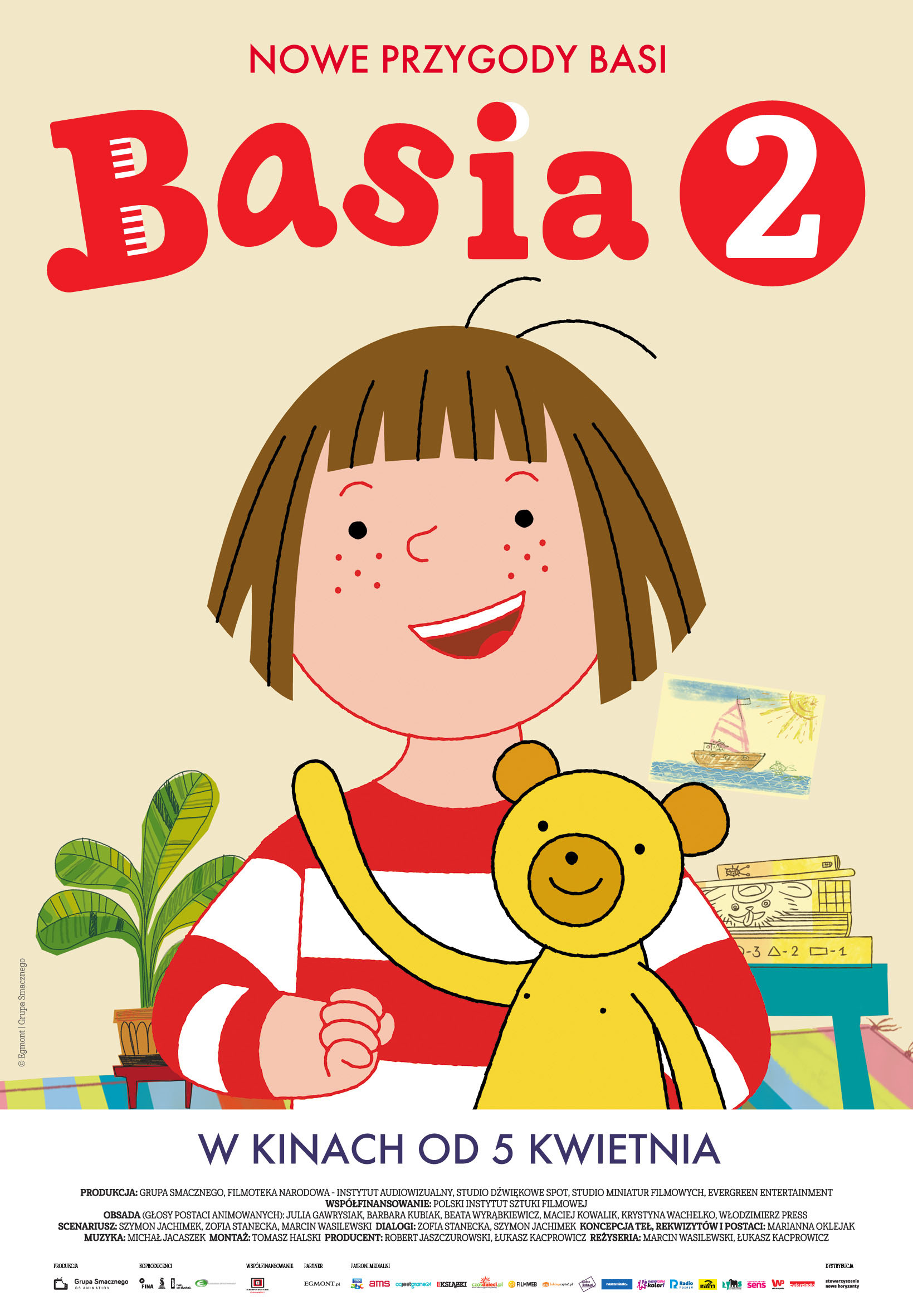 Polski plakat filmu 'Basia 2'