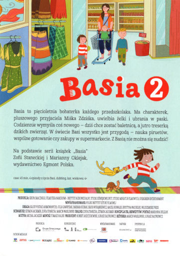 Tył ulotki filmu 'Basia 2'