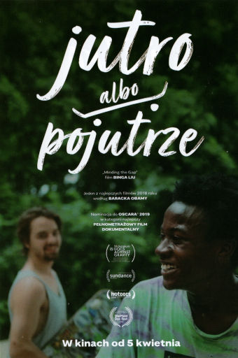 Przód ulotki filmu 'Jutro albo pojutrze'