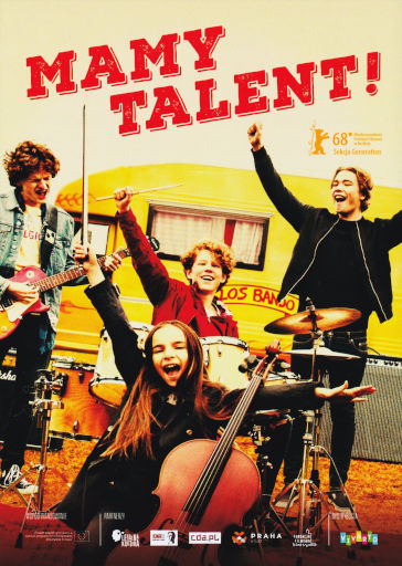 Przód ulotki filmu 'Mamy talent!'