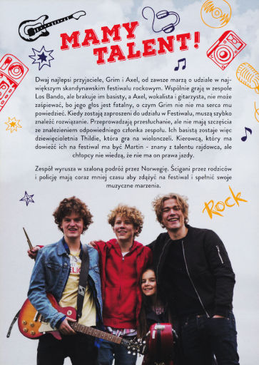 Tył ulotki filmu 'Mamy talent!'