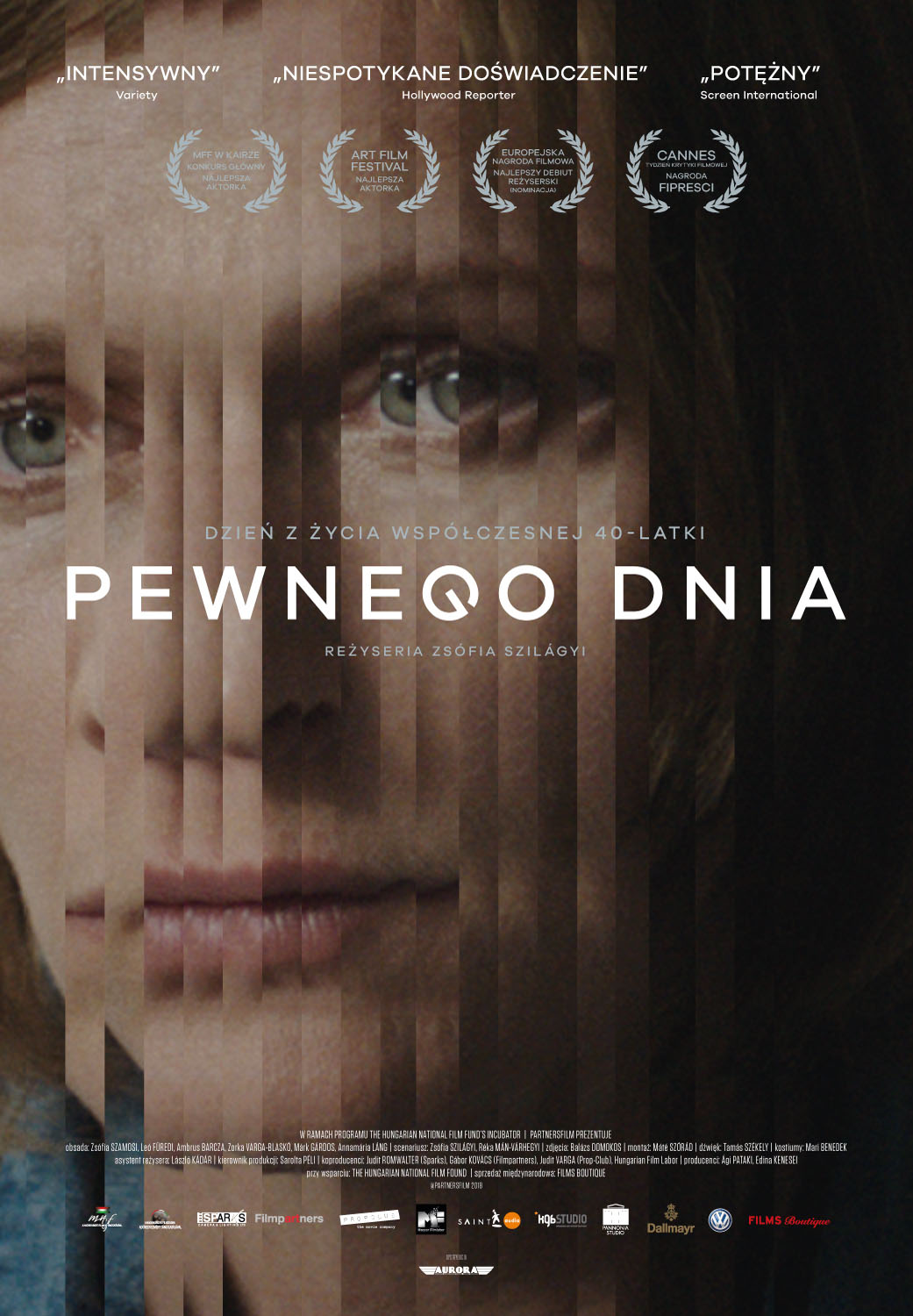 Polski plakat filmu 'Pewnego dnia'