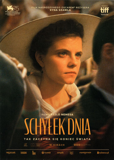 Przód ulotki filmu 'Schyłek dnia'