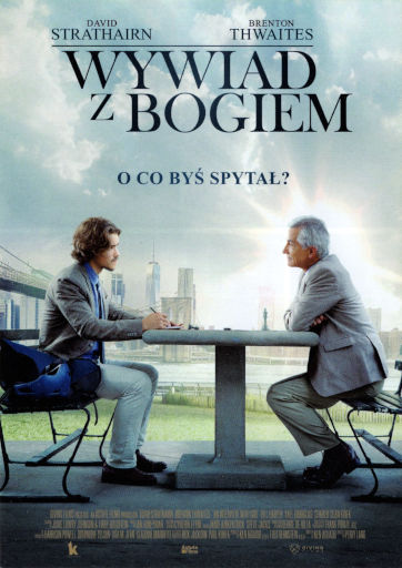 Przód ulotki filmu 'Wywiad z Bogiem'