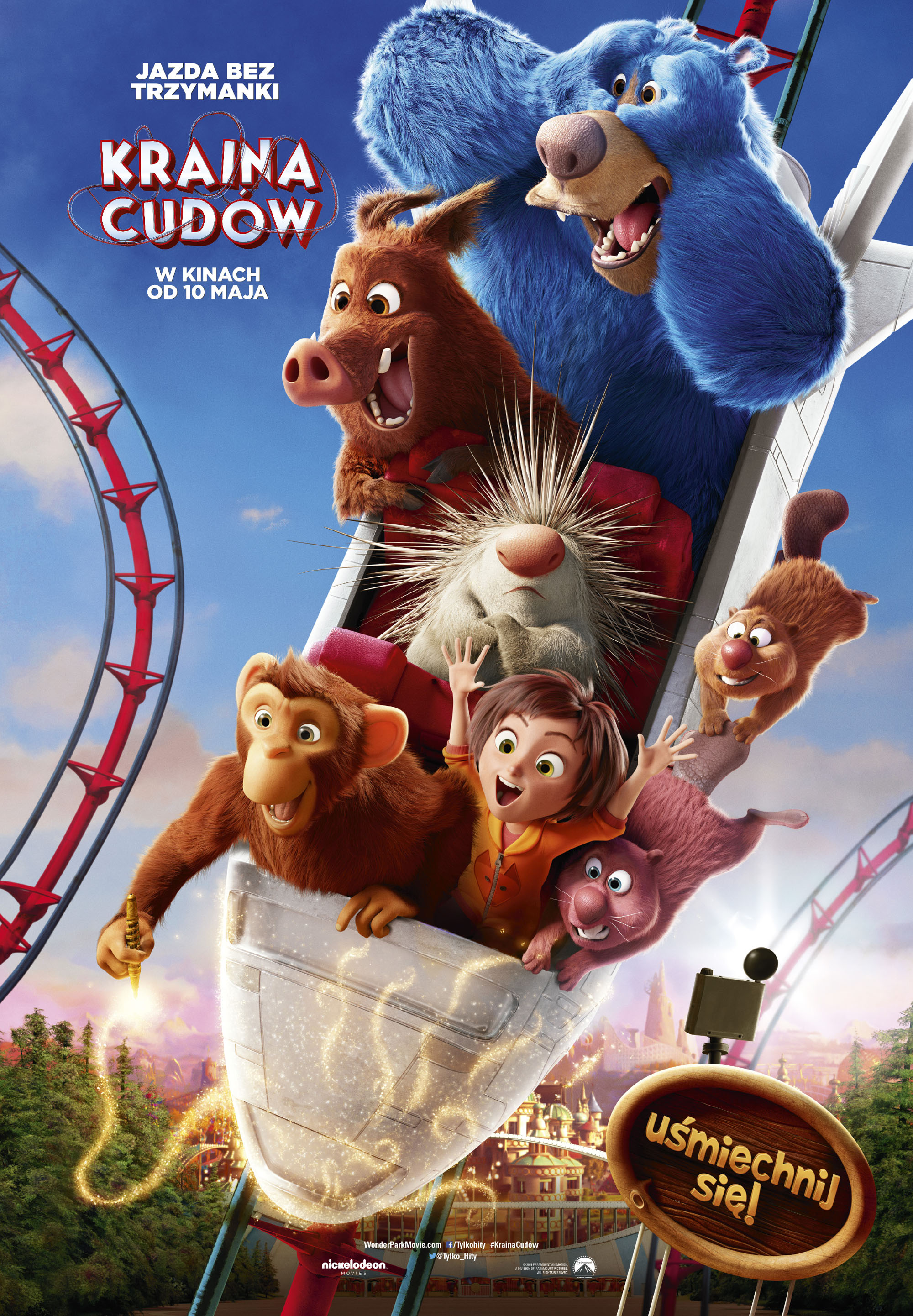 Polski plakat filmu 'Kraina cudów'
