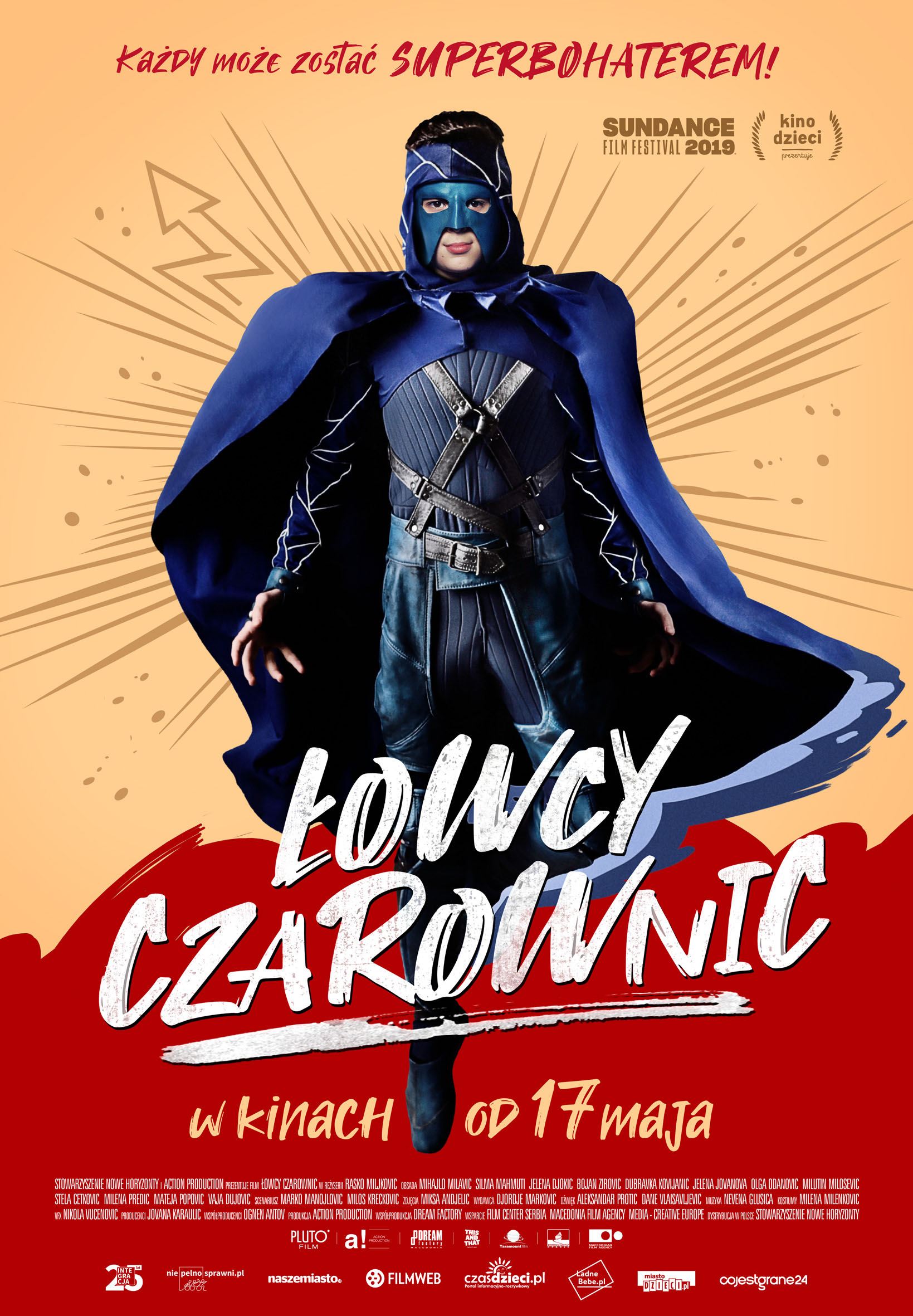 Polski plakat filmu 'Łowcy czarownic'