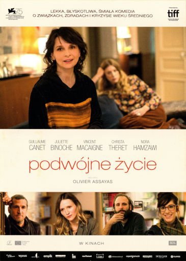 Przód ulotki filmu 'Podwójne życie'