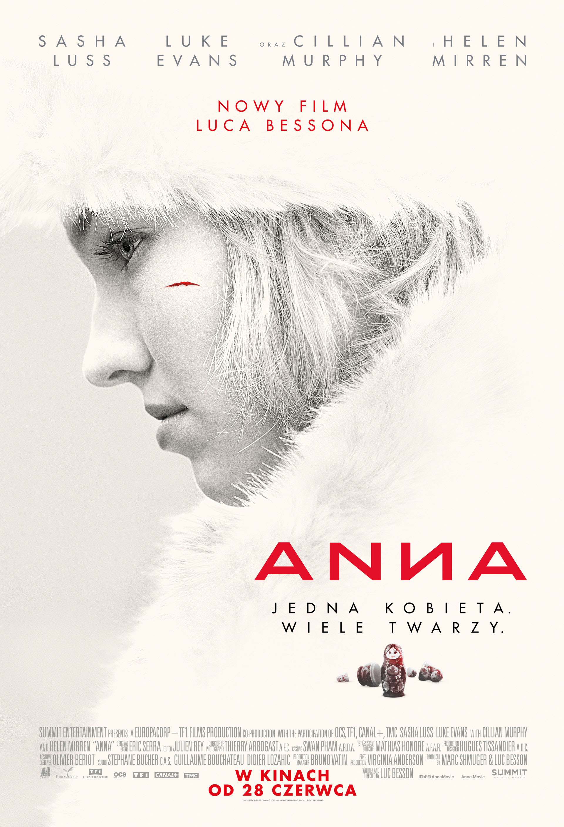 Polski plakat filmu 'Anna'
