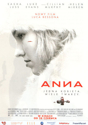 Przód ulotki filmu 'Anna'