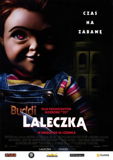 Przód ulotki filmu 'Laleczka'