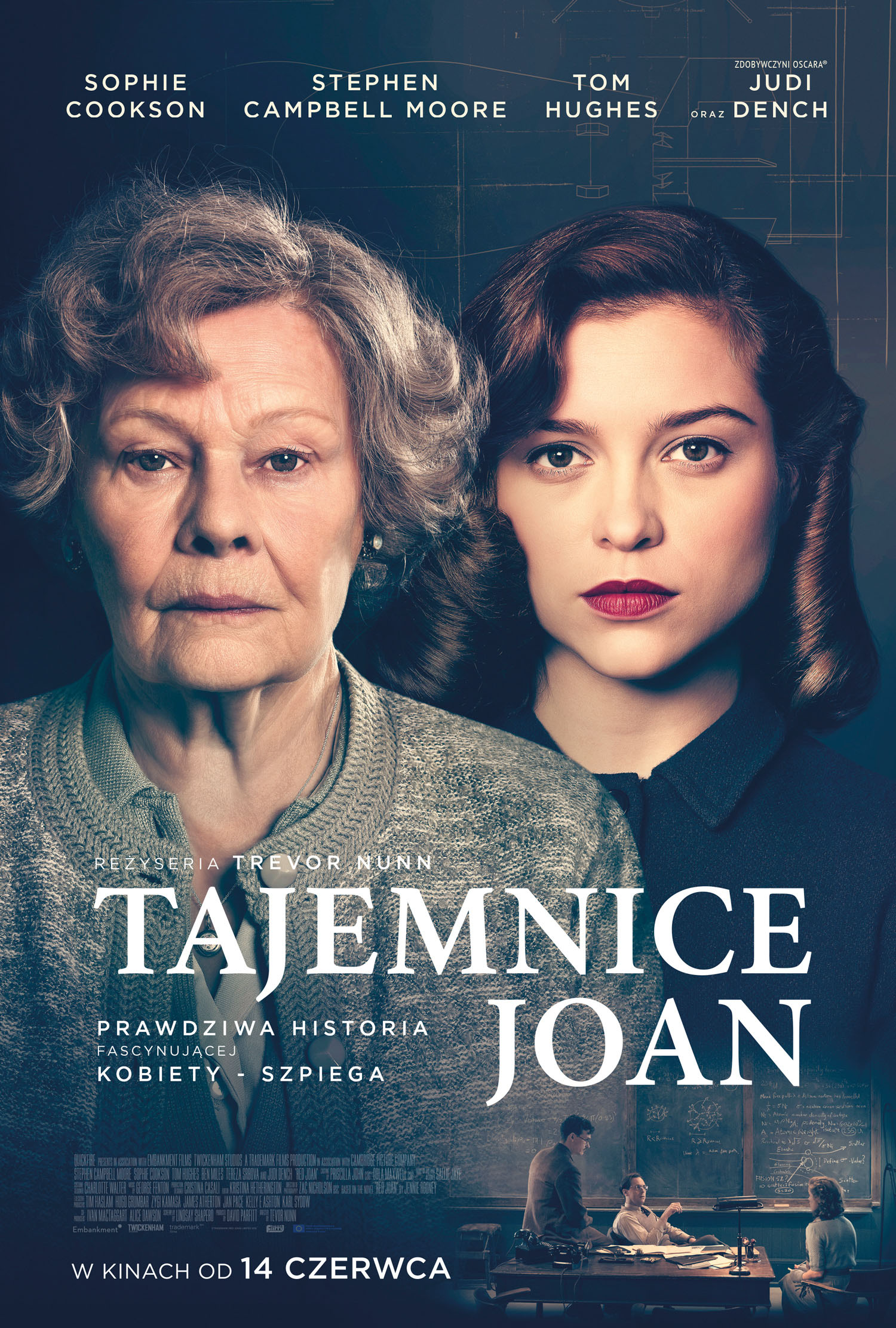 Polski plakat filmu 'Tajemnice Joan'