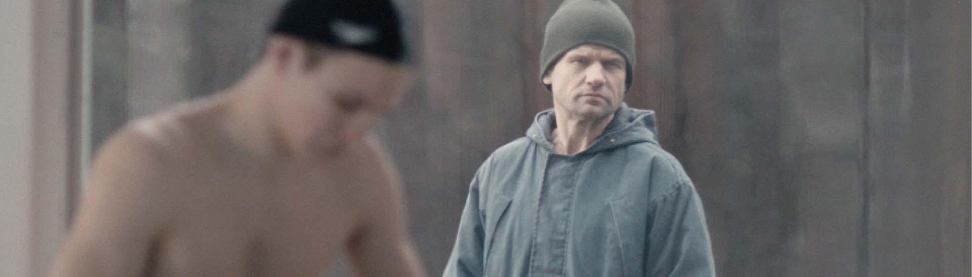 Baner filmu 'Z pianą na ustach' Baner filmu 'Z pianą na ustach'