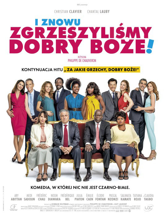 Polski plakat filmu 'I znowu zgrzeszyliśmy, dobry Boże!'