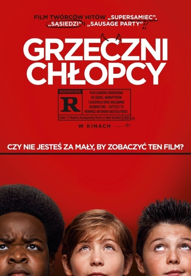 Polski plakat filmu 'Grzeczni chłopcy'