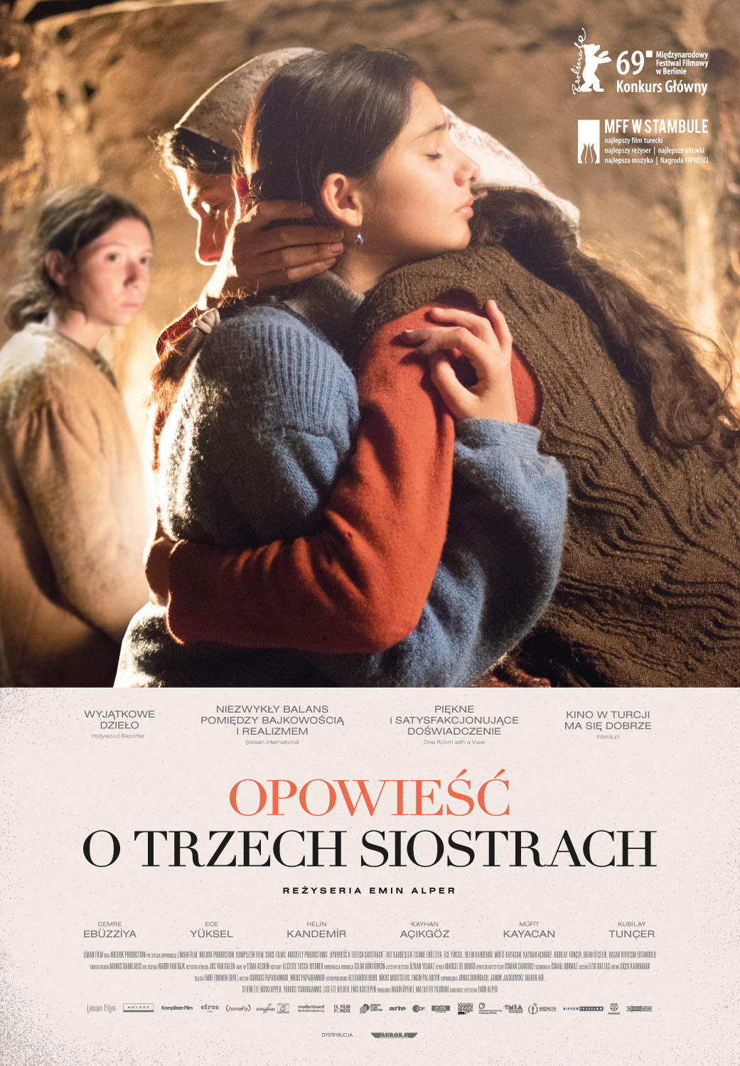 Polski plakat filmu 'Opowieść o trzech siostrach'