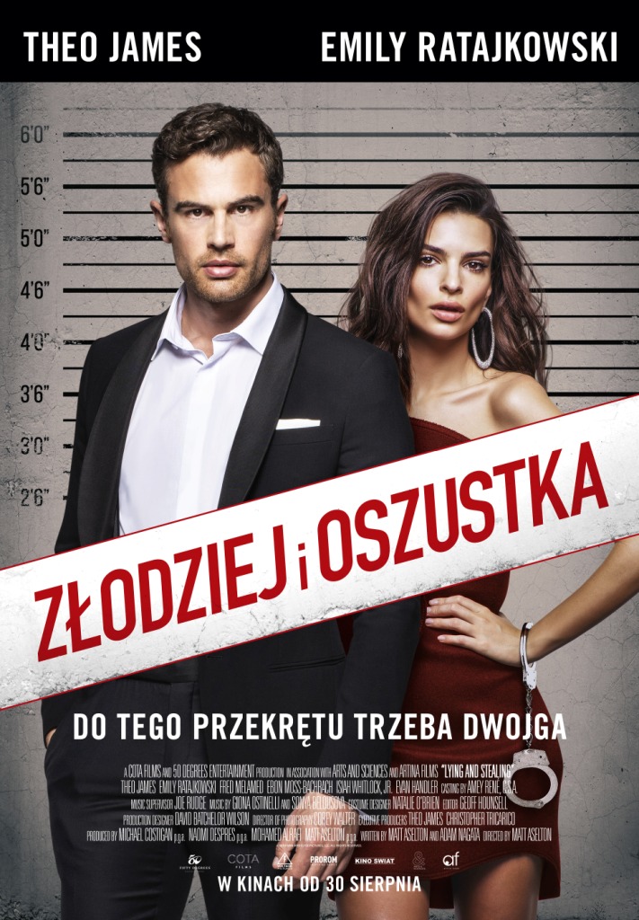 Polski plakat filmu 'Złodziej i oszustka'