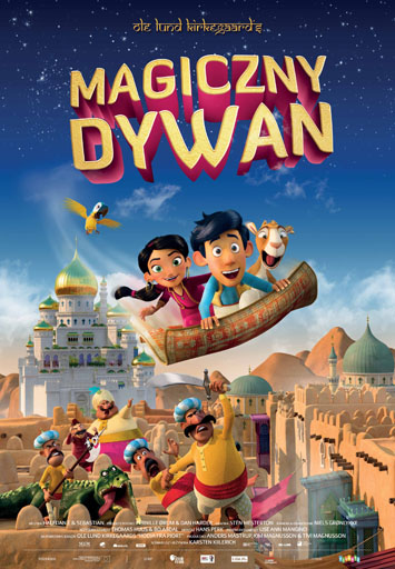 Polski plakat filmu 'Magiczny dywan'