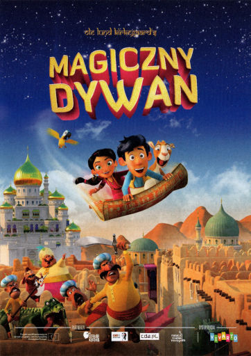 Przód ulotki filmu 'Magiczny dywan'