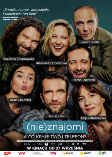 Przód ulotki filmu '(Nie)znajomi'