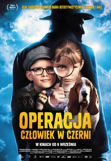 Polski plakat filmu 'Operacja Człowiek w czerni'