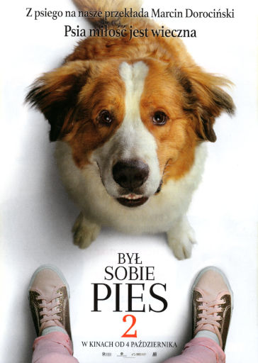 Przód ulotki filmu 'Był sobie pies 2'