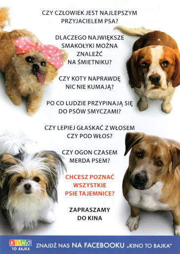 Tył ulotki filmu 'Był sobie pies 2'