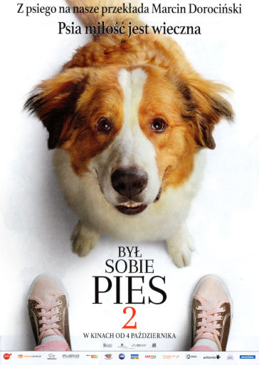 Przód ulotki filmu 'Był sobie pies 2'
