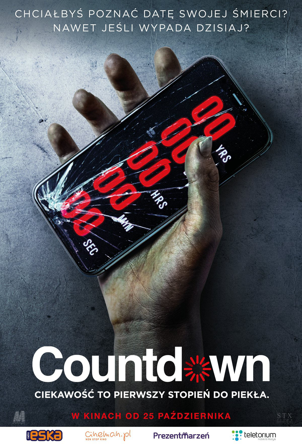 Polski plakat filmu 'Countdown'