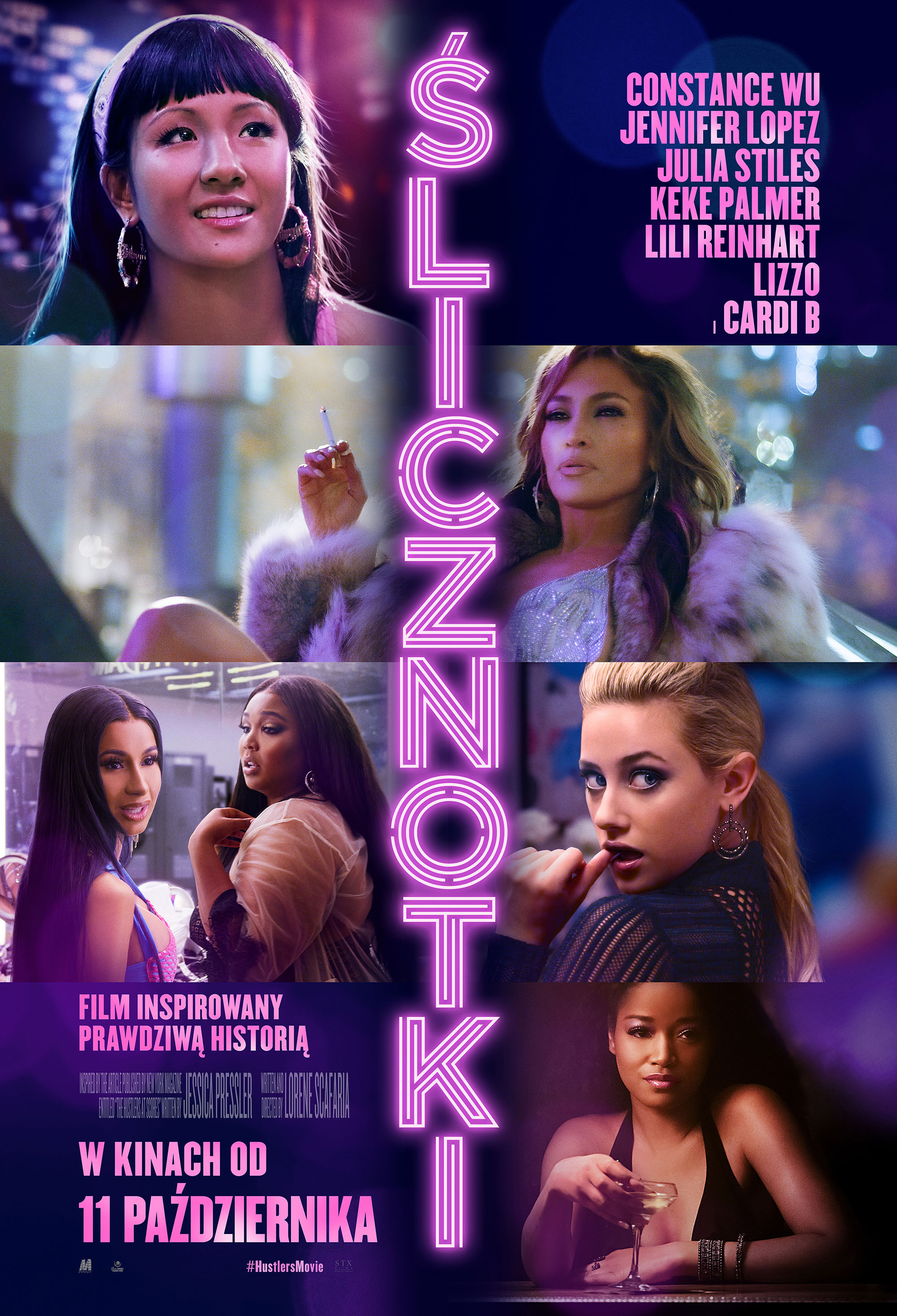 Polski plakat filmu 'Ślicznotki'
