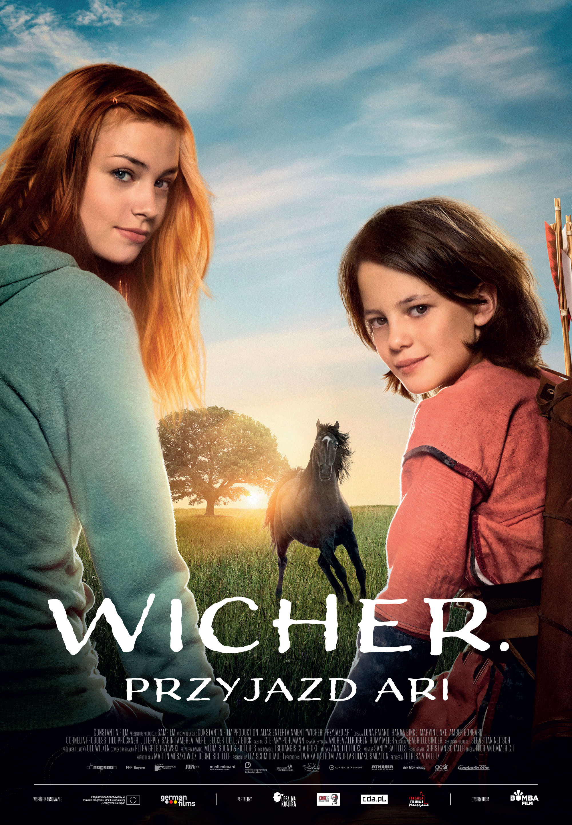 Polski plakat filmu 'Wicher: Przyjazd Ari'