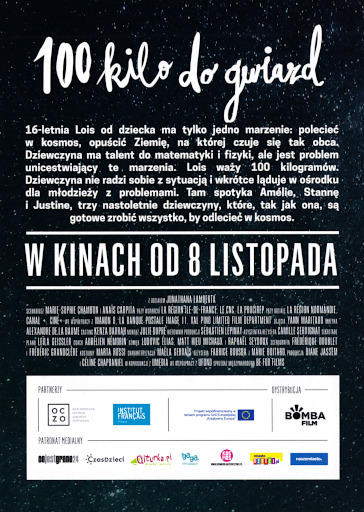 Tył ulotki filmu '100 kilo do gwiazd'