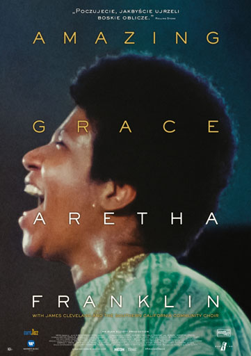 Polski plakat filmu 'Amazing Grace: Aretha Franklin'