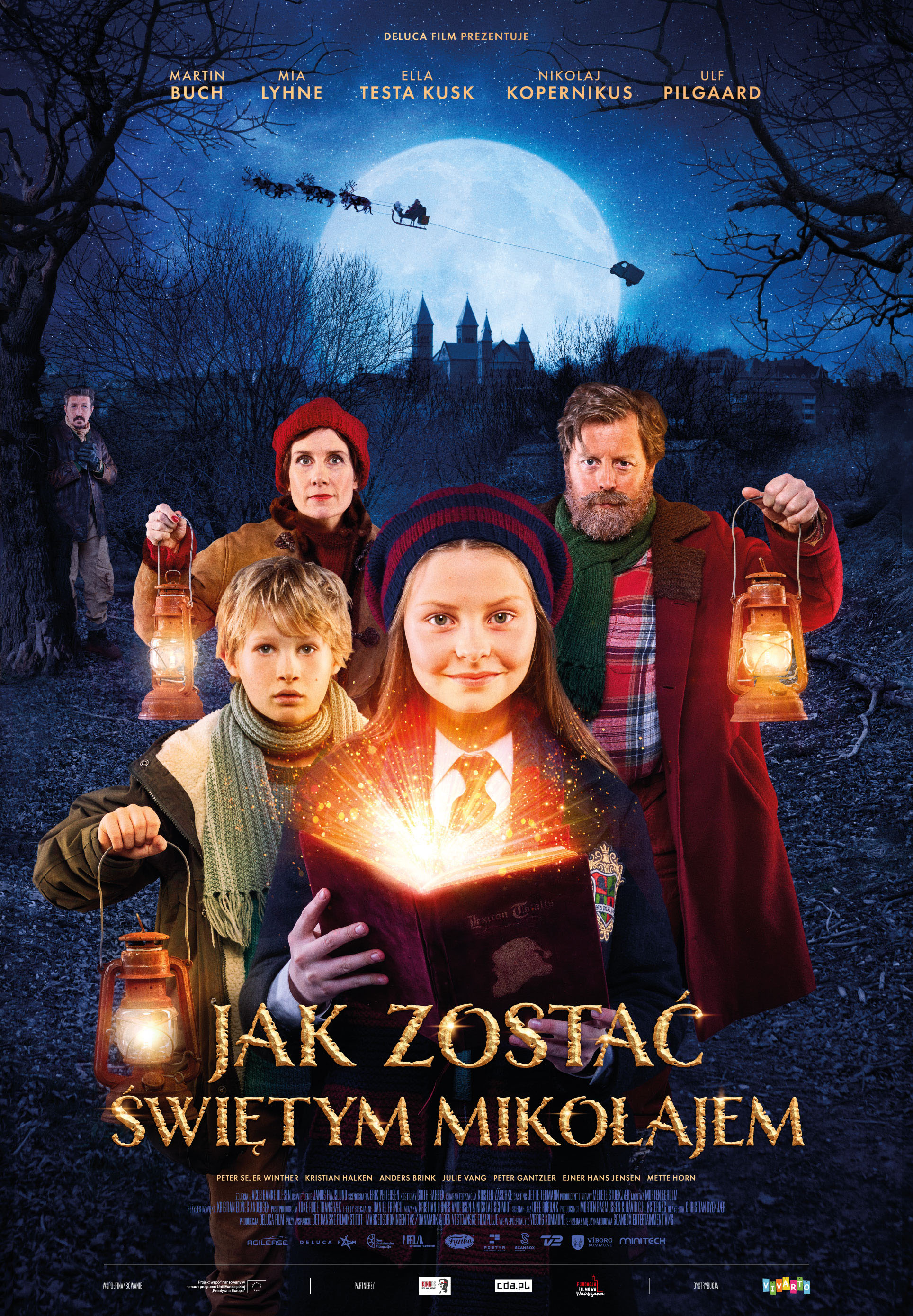 Polski plakat filmu 'Jak zostać Świętym Mikołajem'