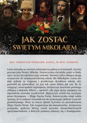 Tył ulotki filmu 'Jak zostać Świętym Mikołajem'